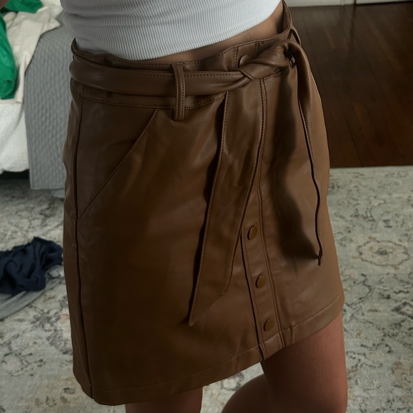 Abercrombie & Fitch Dresses & Skirts - Abercrombie Leather Skirt